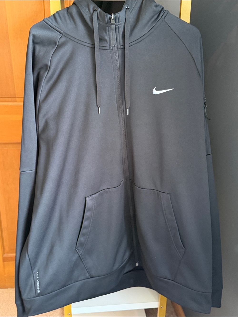 Nike Black Full-Zip Performance Hoodie Jacket